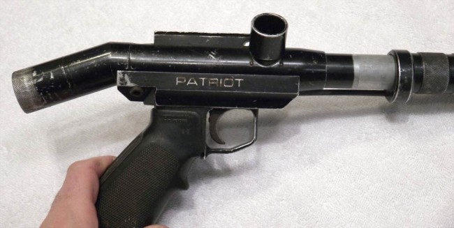 Right side of Patriot pump