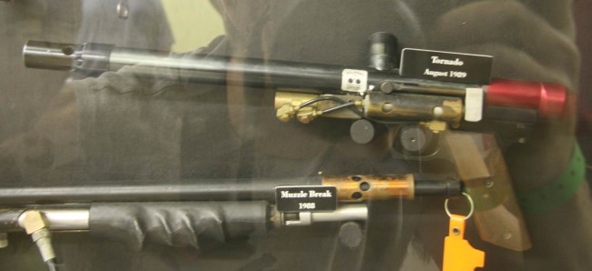 Tornado from the EMR Museum. Photo taken in 2009.