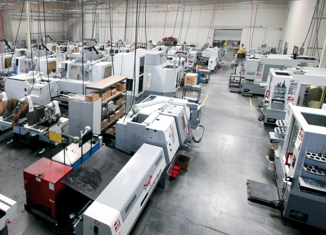 Haas CNC article on DYE’s machine shop