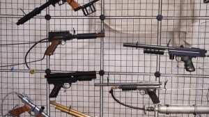 classic paintgun display for it aint chemo