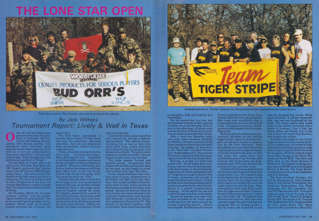 paintcheck july 1991 lone star open