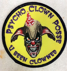 Psycho Clown Posse Paintball team patch