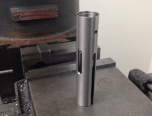 Undersize view of the Stainless ''Circle Snub.''