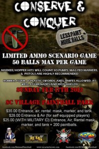 conserve-and-conquer at sc village