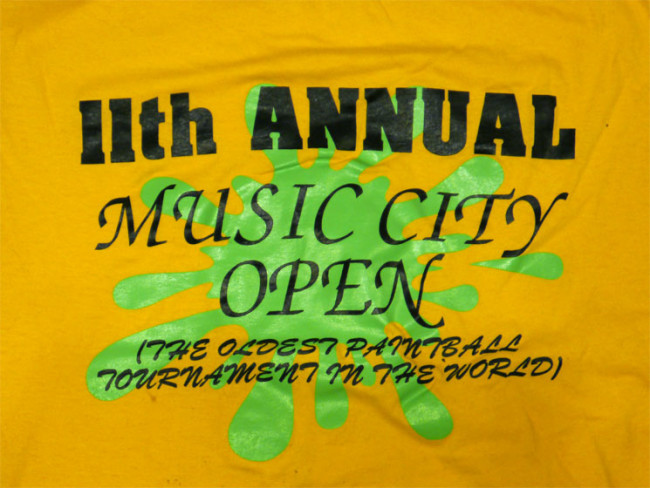 11th annual Music city open logo