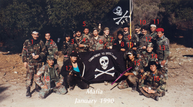 Final Mafia Photo numbered