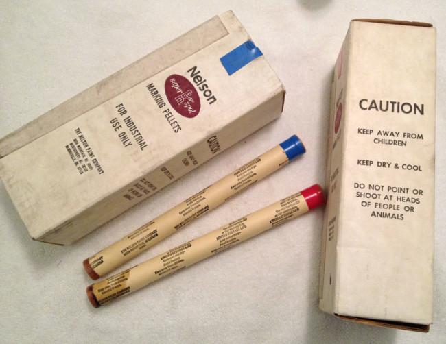 Nelson oil based paintballs