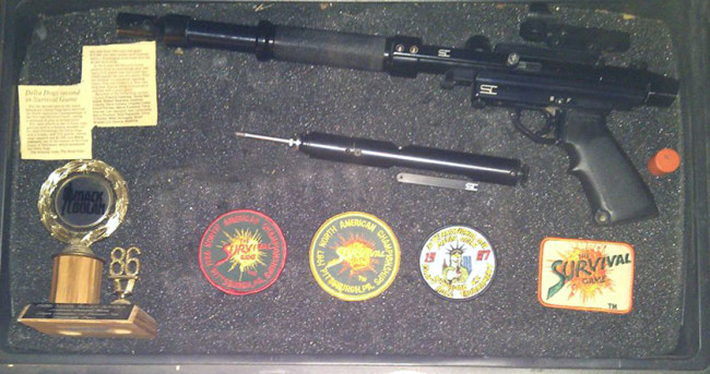 Dominic's memorabilia and Bushmaster