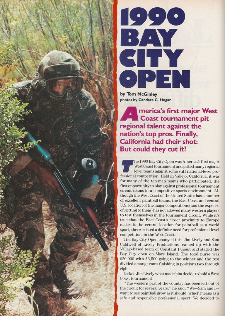 Danny Guardado in the December 1990 PSI Issue