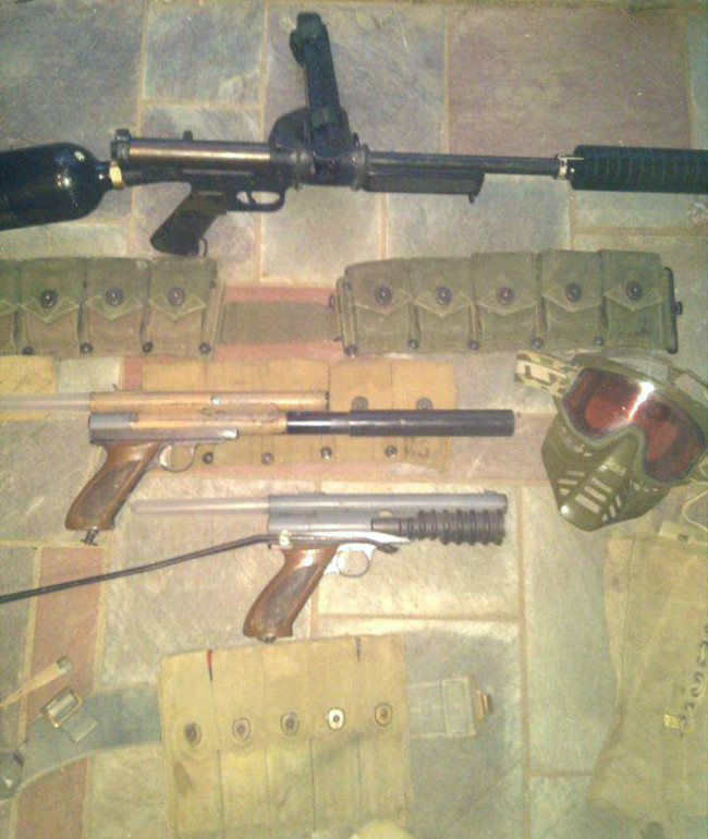 Dominic's pumps and smg