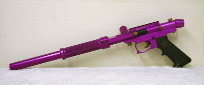 Purple Vindicator left side.