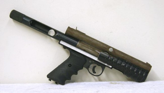 Nelson 007 with ranger rail and cocker slide frame 2.