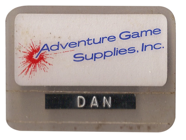 Danny Guardados ags name tag