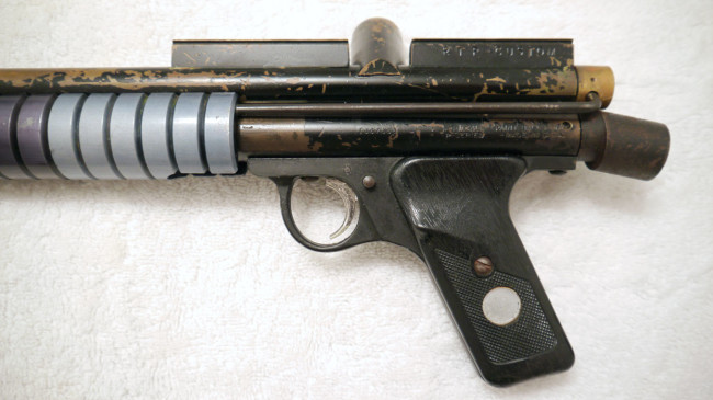 shot of the RTP Intimidator sight rail.