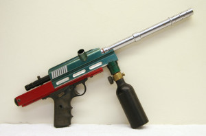 Carter Machine Autococker with cooper T imp kit attached, right