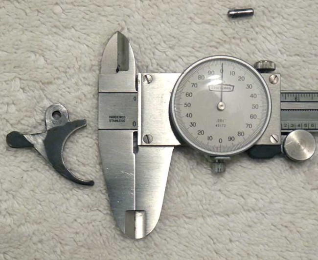 about to measure a crosman trigger plate