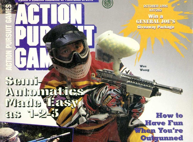 Wes Wong with his Specter of Death Autococker