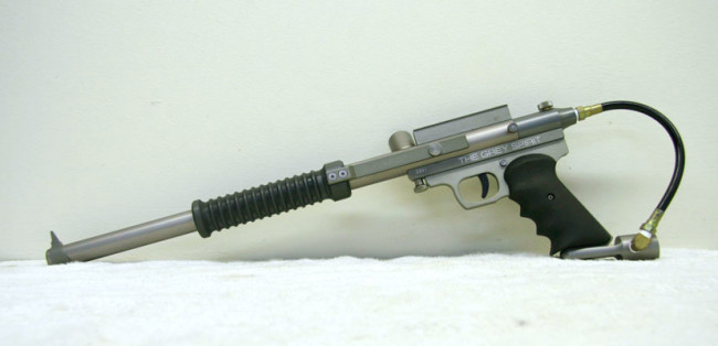 Left side view of Grey Spirit