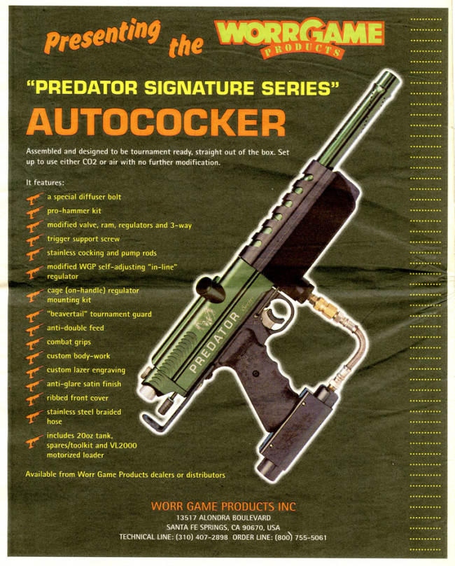 October 1996 WGP Predator Article