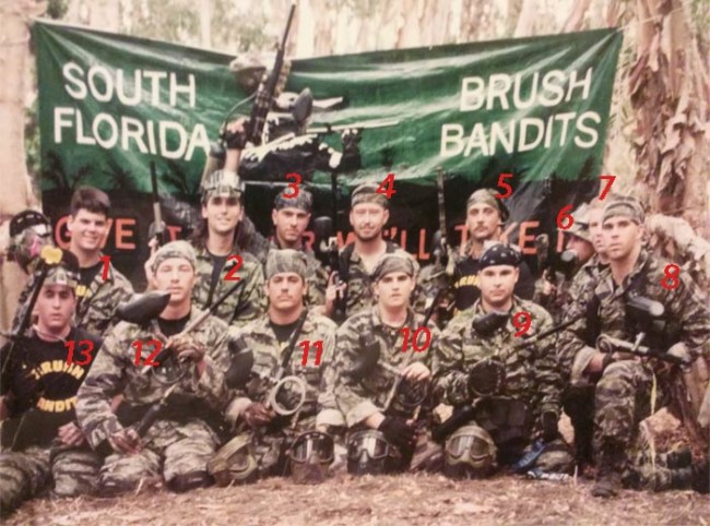 Numbered South Florida Brush Bandit's photo.