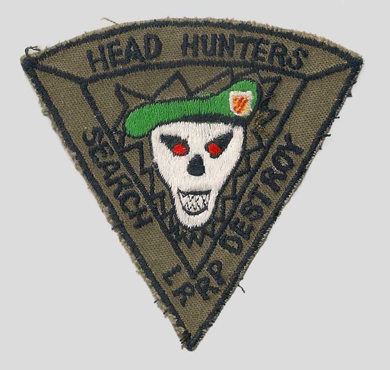 Sat Cong Headhunters Patch (c.1984)