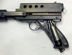 Left side grip removed