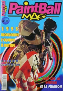 March-April 1995 issue of Paintball Mag'