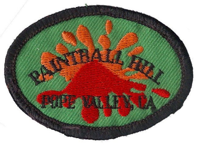 later style paintball hill patch