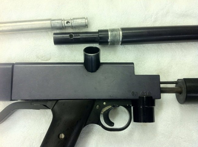 60 caliber sniper 1 bolt and barrel