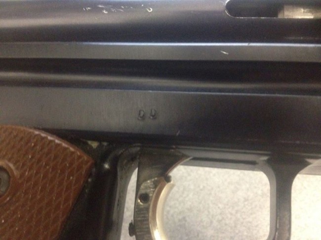 Line SI Receiver with Stamped Initials