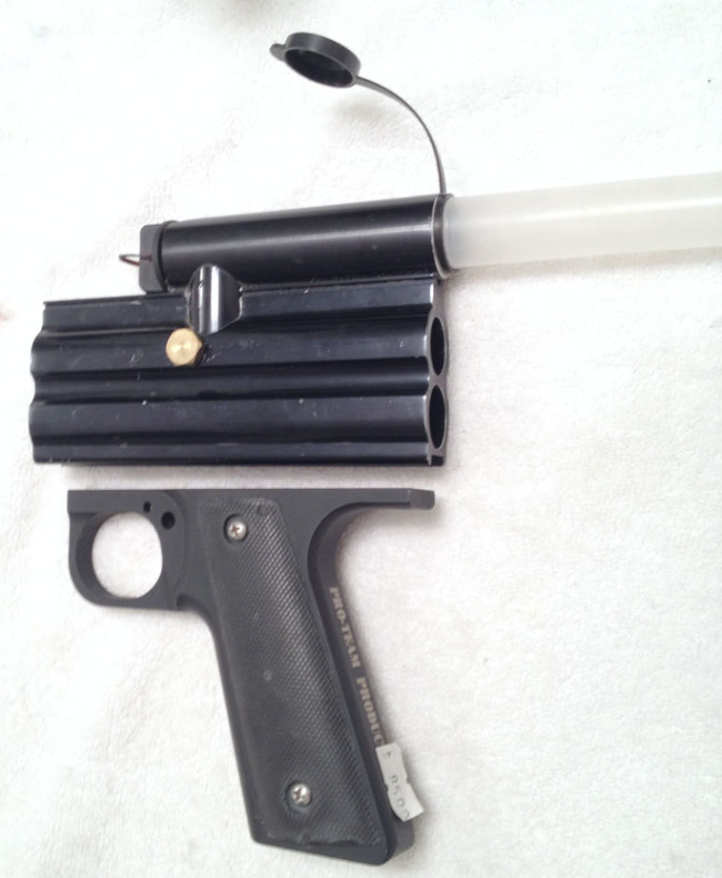 Side view of stock class sterling body and 45 frame