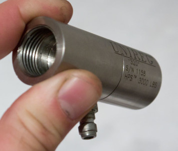 Back side shot of 320 unireg