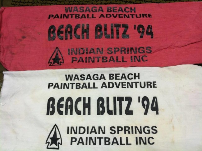 Wasaga Beach Blitz '94 Flags
