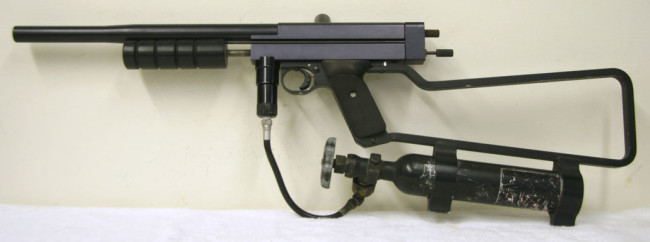 Peter Salgado's WGP .62 caliber Sniper 1, left side