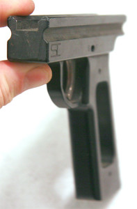 Bushmaster rail cut for comp and round frame