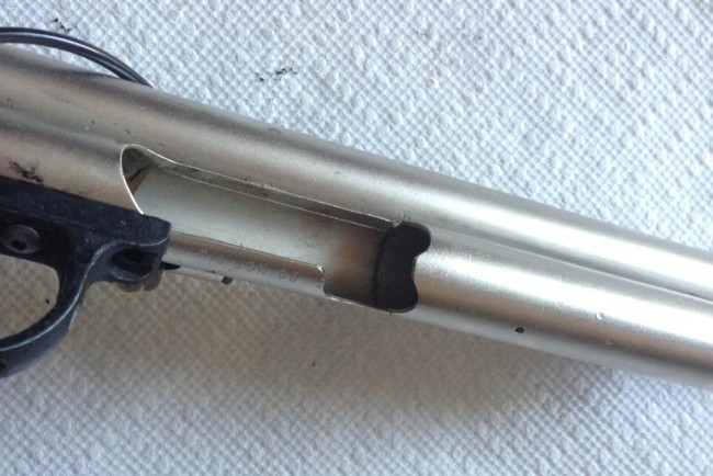 Close up of right lowertube view