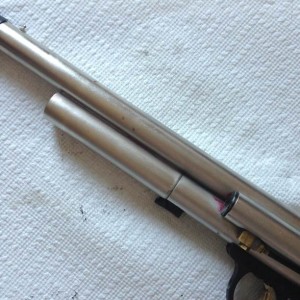 left lower tube view with extension