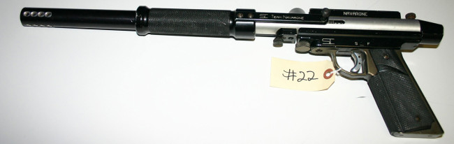 PW Paintball's round frame Navarone Bushmaster