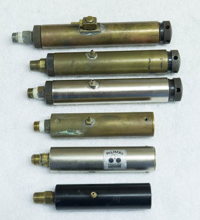various models of Palmer's Rock Regulator.
