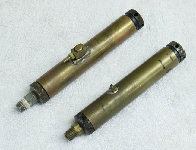 Two Palmer's full length Brass Rocks