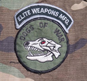 DeBone jacket, dogs of war patch and elite weapons