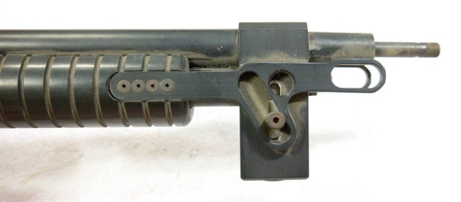 Linkage shot of the Master Blaster.