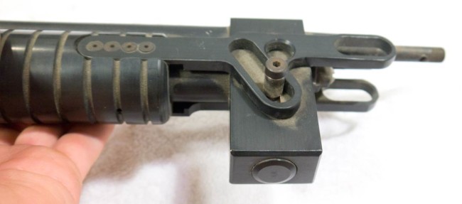 Angled Linkage Shot of Master Blaster