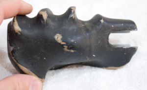 Bottom view of bondo battle pump