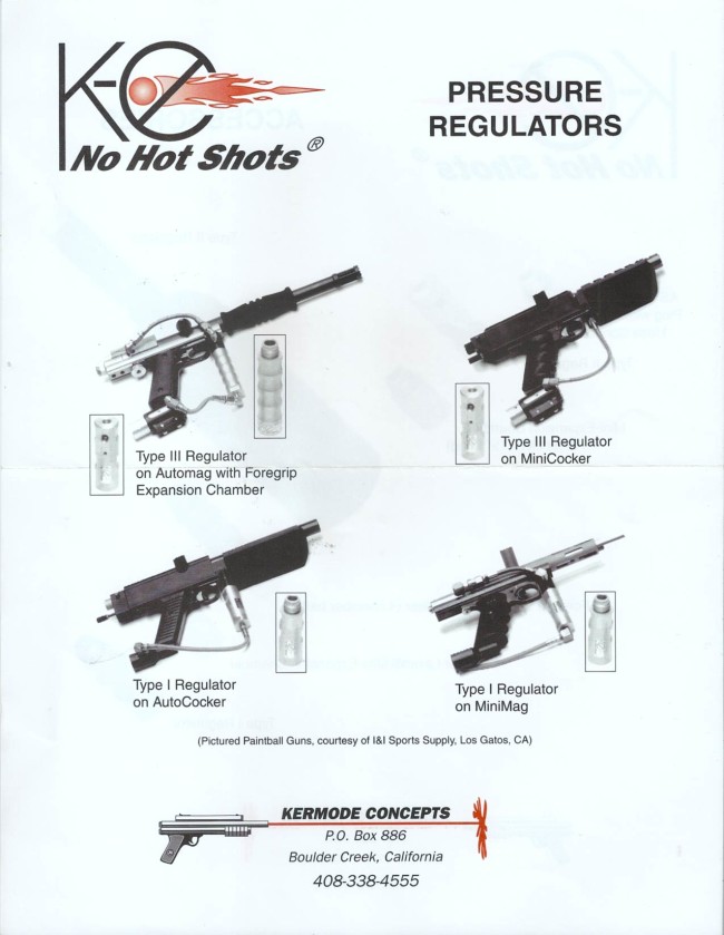 Inside of K-C No Hot Shots pamphlet.