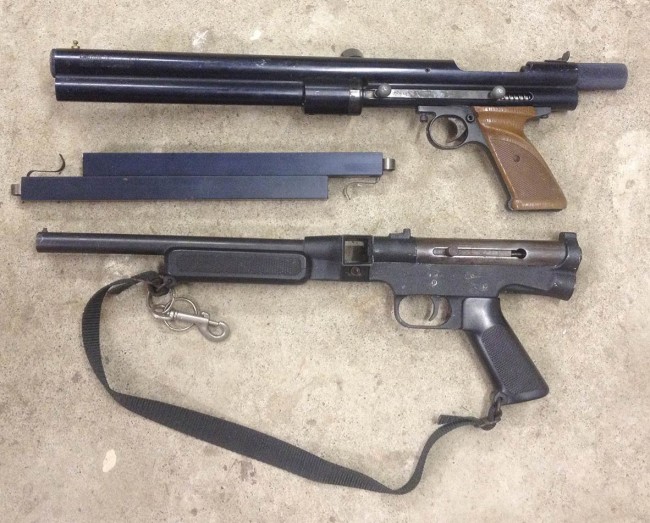 Brass Eagle Eagle and Tippmann SMG-60