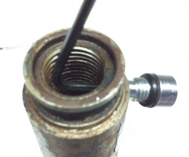 Allen screw to screw in the in grip valve.