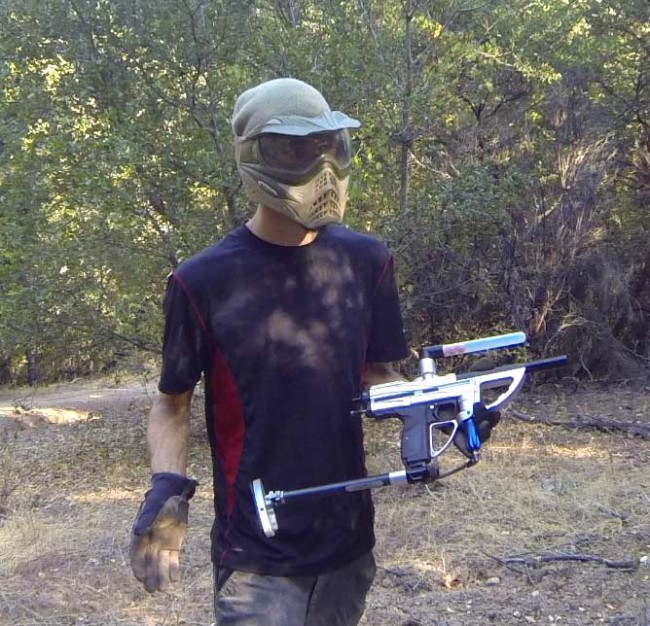 arlyn with lever sniper and co2 stock