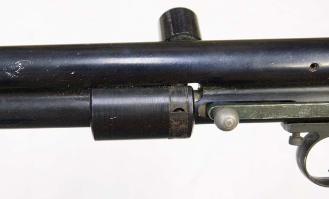 front view of air chamber and linkage on the eagle