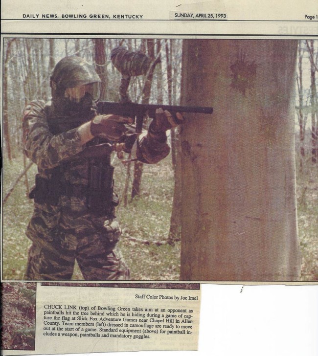 Chuck Link at Slick Fox Adventure.